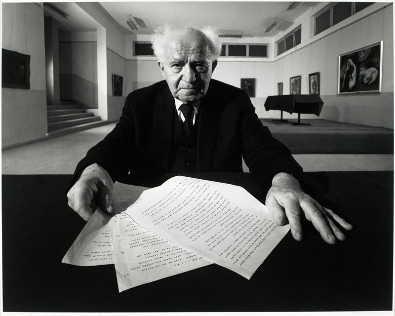 David Ben-Gurion, Arnold Newman, 1967