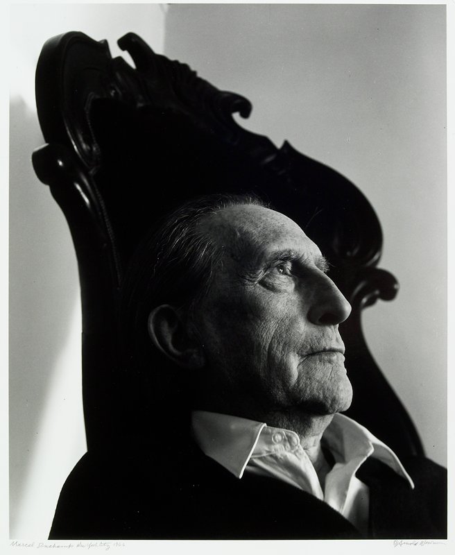 Marcel Duchamp, New York City by Arnold Newman