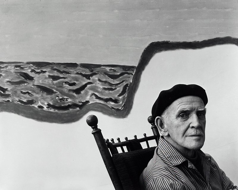 Milton Avery, New York City, Arnold Newman, 1961
