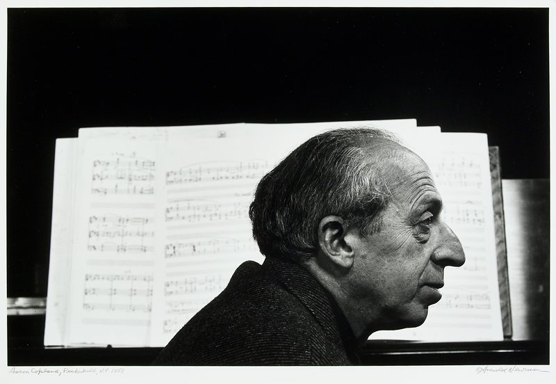 Aaron Copland, Peekskill, N.Y., Arnold Newman, 1959