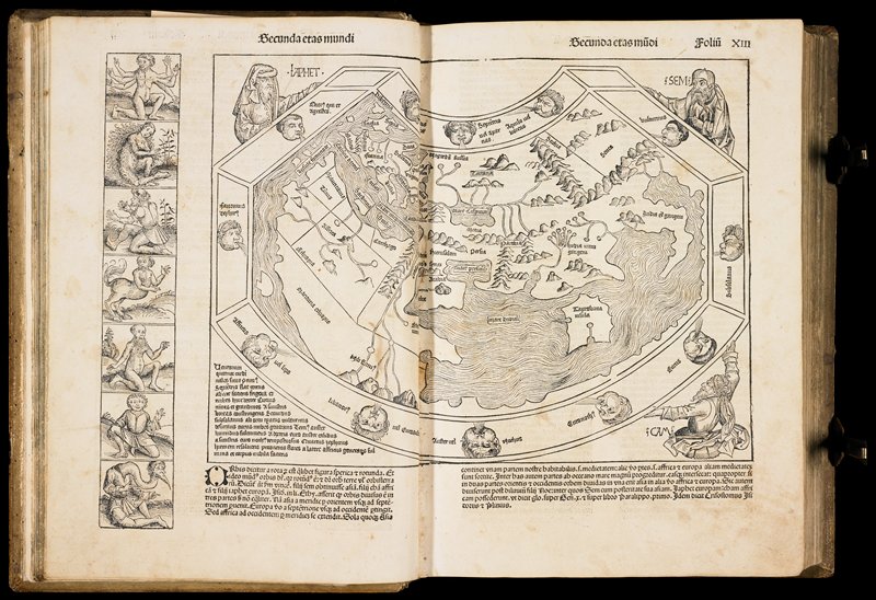 The Nuremberg Chronicle, first Latin edition, Michael Wolgemut, 1493
