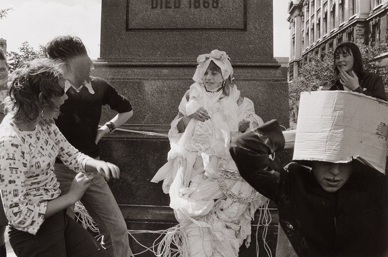 Pre-Bridal Ritual, City Center, Belfast, Gilles Peress, 1972