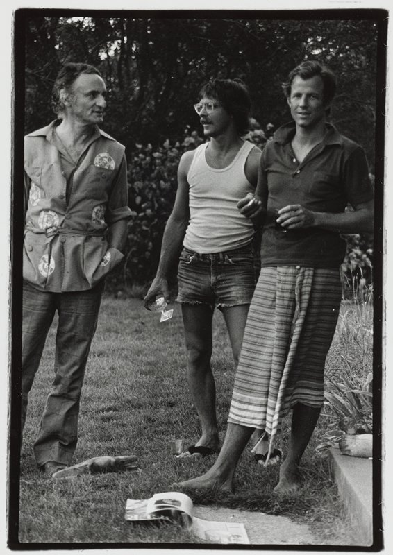 Larry Rivers, Steve Andersen and Peter Beard, Richard Avedon, 1976