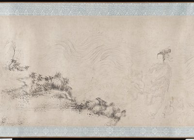 Dokumentasi “Nymph of the Luo River”; Ink on paper. Minneapolis Institute of Art.