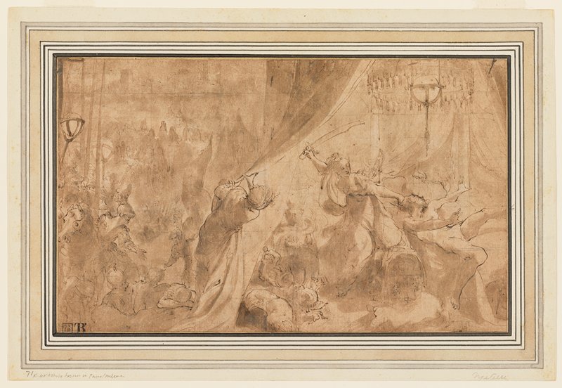 Judith Beheading Holofernes, Ludovico Carracci, c. 1583–85