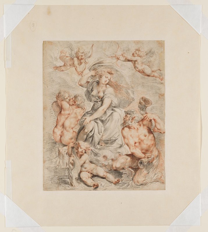 Triumph of Galatea, Giuseppe Cesari, cavaliere d'Arpino, c. 1630