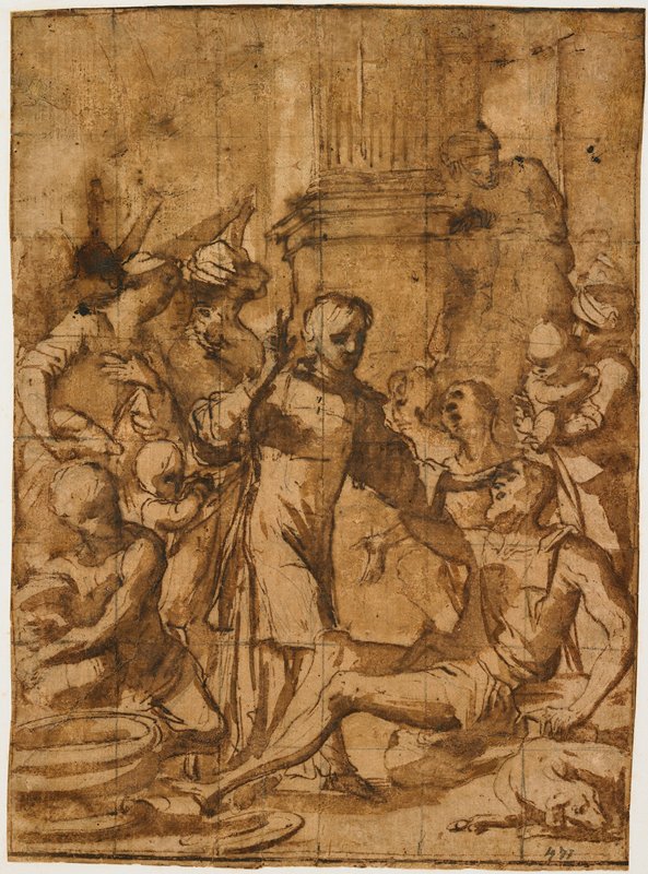 Saint Lawrence Restoring the Sight of Lucillus, Giovanni Baglione, c. 1604–06