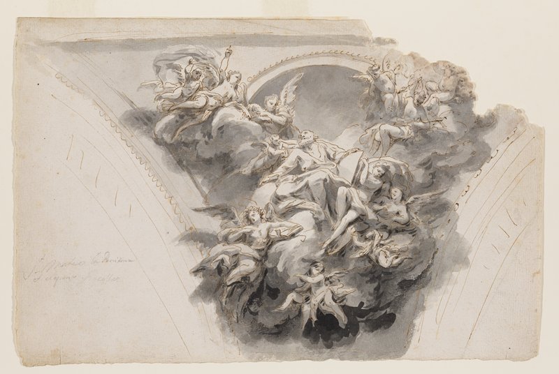 Glorification of Saint Matthew, Martin Knoller, c. 1754