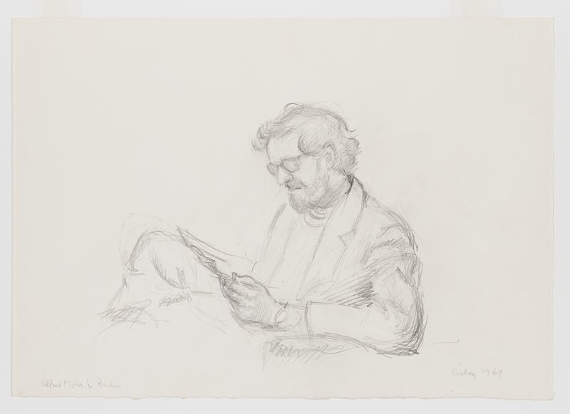 Portrait of Alfred Moir, George Warren Rickey, 1969