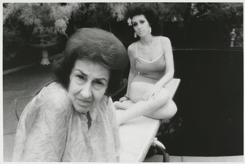Mother and Child, Carol Blatcher and Her Mother Faye, Skokie, Illinois, Joan Moss, 1981 (printed 1986)