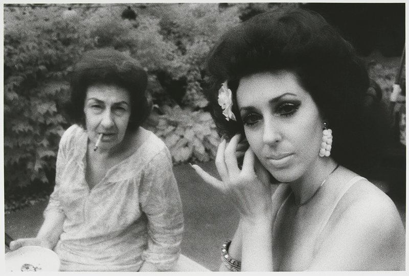 Mother and Child, Carol Blatcher and Her Mother, Skokie, Illinois, Joan Moss, 1981 (printed 1986)