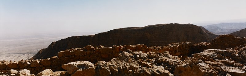 Walls at Masada, Israel, Stuart D. Klipper, 1985