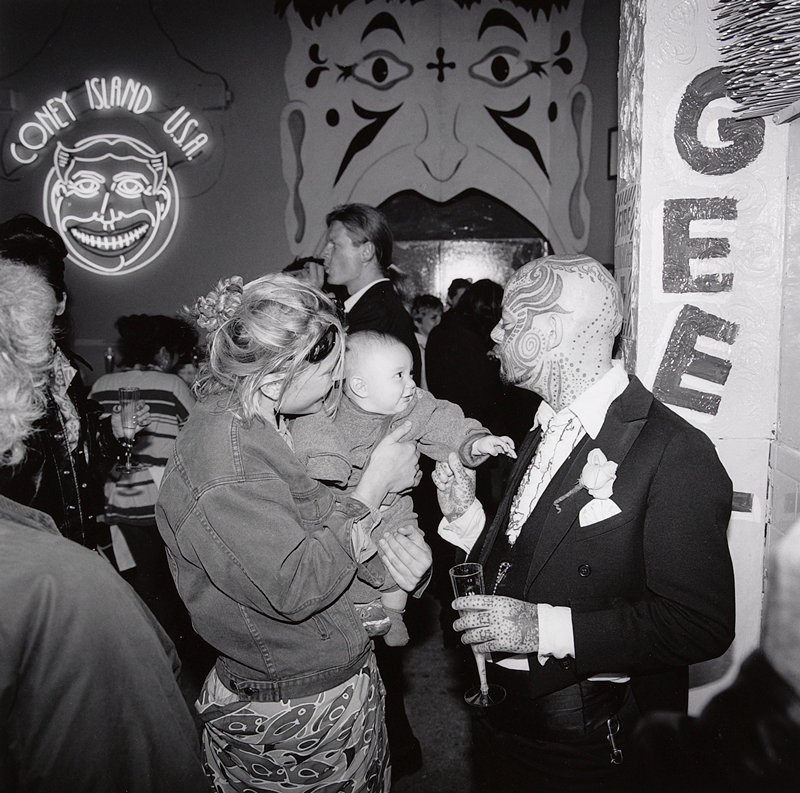 Michael Wilson at Coney Island, Brooklyn, New York, Toby Old, 1996