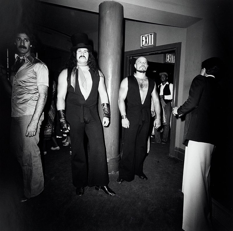 Bouncers at Xenon Disco, New York City, Toby Old, 1978