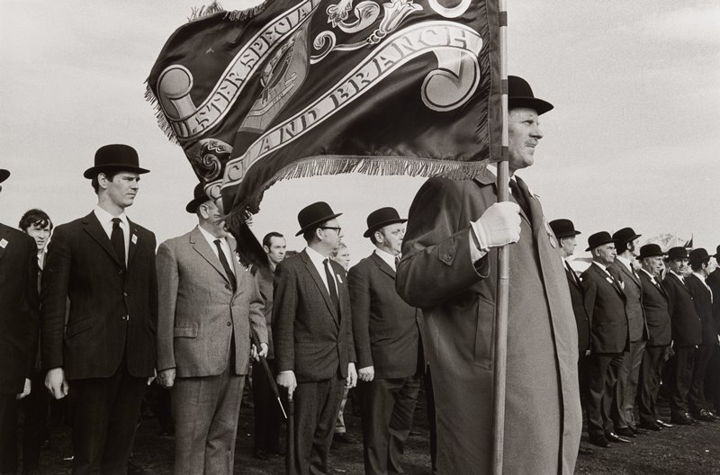 B-Specials, Ormeau Park, Belfast, Gilles Peress, 1972 (printed 1991)