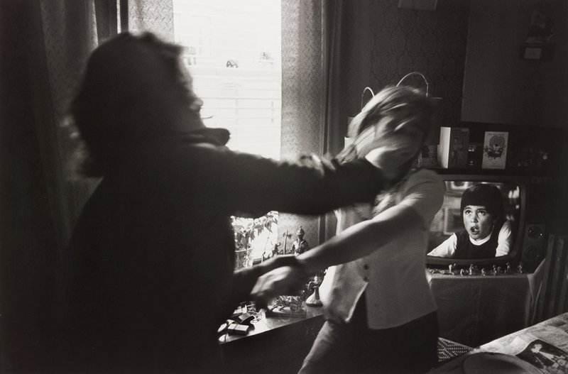 Mother and Daughter, Roden Street, Belfast, Gilles Peress, 1974  (printed 1991)