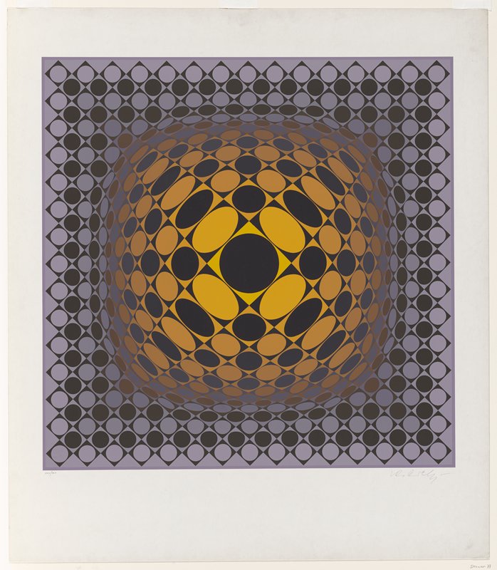 Vega-Sakk, Victor Vasarely, c. 1969