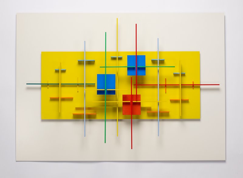 #26, Red Wing, 1956-68, Charles Biederman, 1956–68