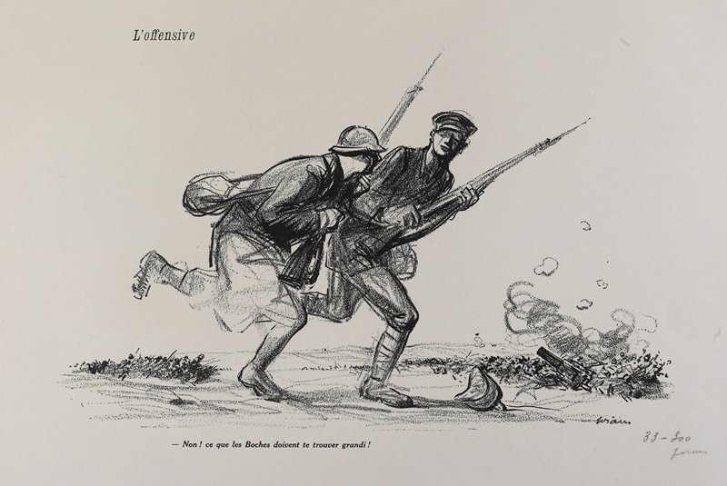 L'Offensive, Jean-Louis Forain, c. 1915