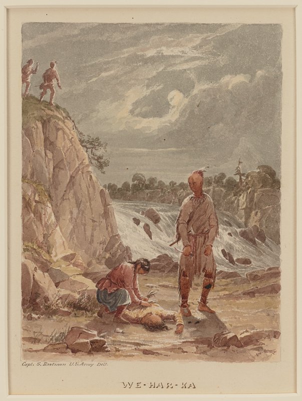 We-har-ka, Seth Eastman, 1849–55