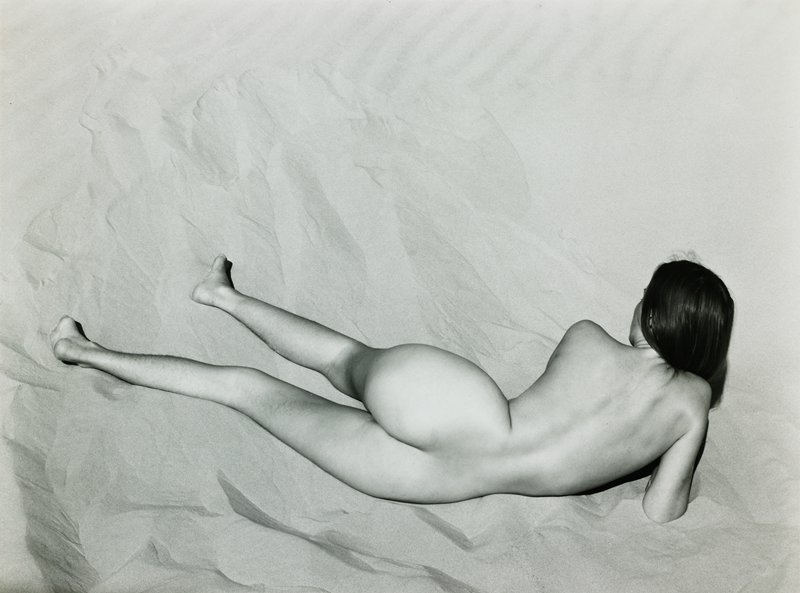 Nude on Sand, Edward Weston, 1936