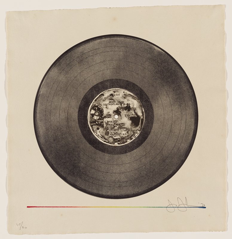 Scott Fagan Record, Jasper Johns, 1970