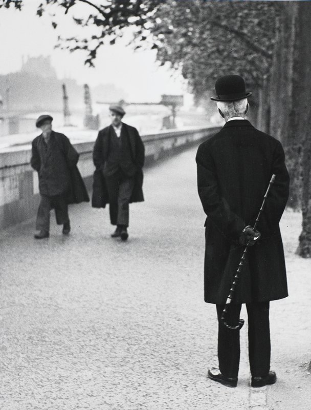 On the Quais, Paris, André Kertész, 1926
