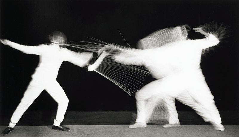 Two Fencers, Harold E. Edgerton, 1938