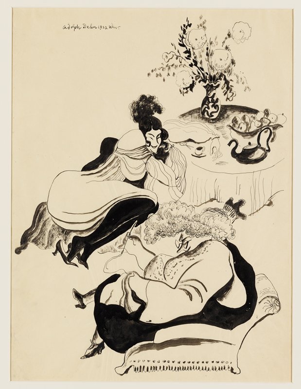Chapric and Murka, Adolf Dehn, 1922