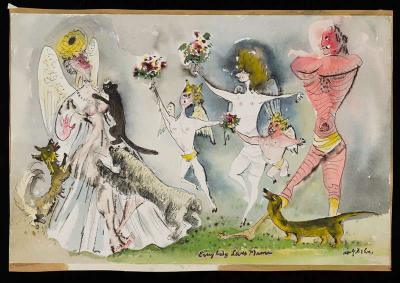 Everybody Loved Mama, Adolf Dehn, August 4, 1955