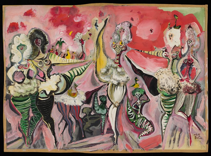 Mad Ballet, Adolf Dehn, 1954