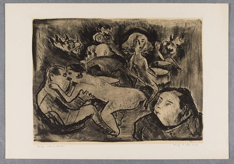Love in Berlin, Adolf Dehn, 1930