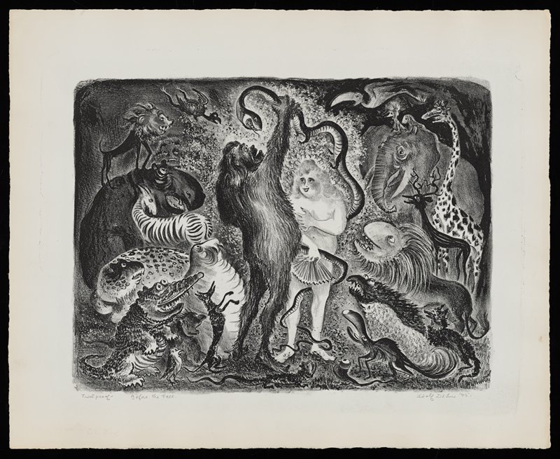 Before the Fall, Adolf Dehn, 1945