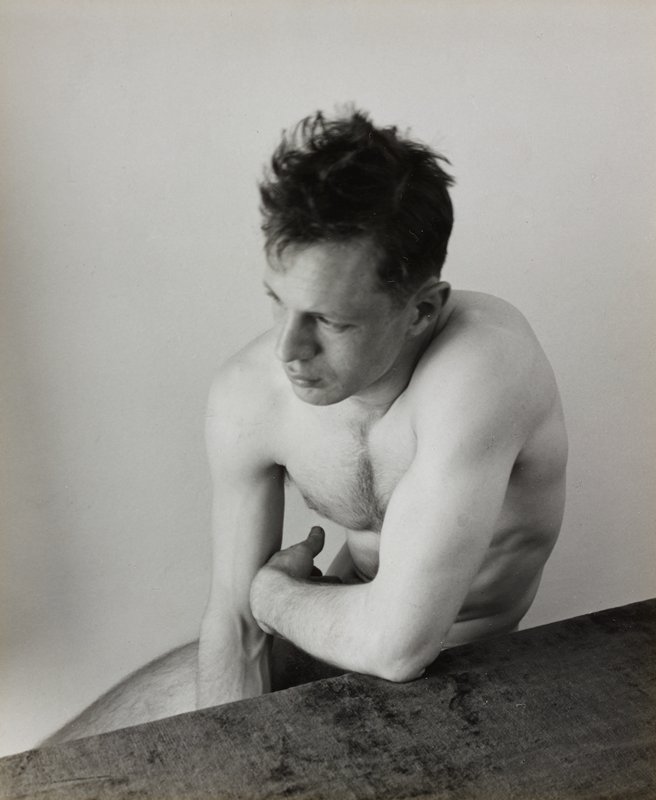 Nude, Minor White, 1948