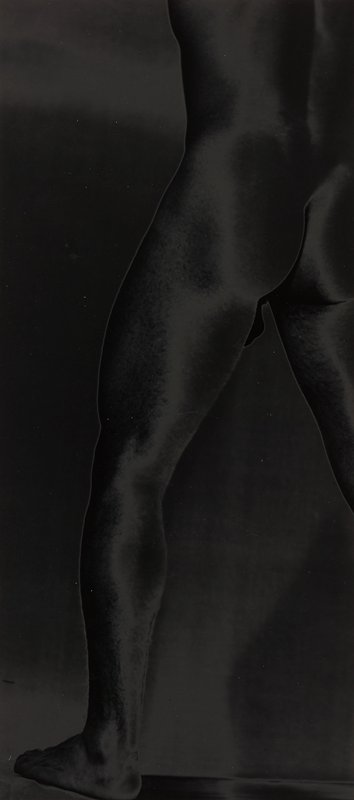 Solarized Nude, Minor White, 1940 (printed 1945)