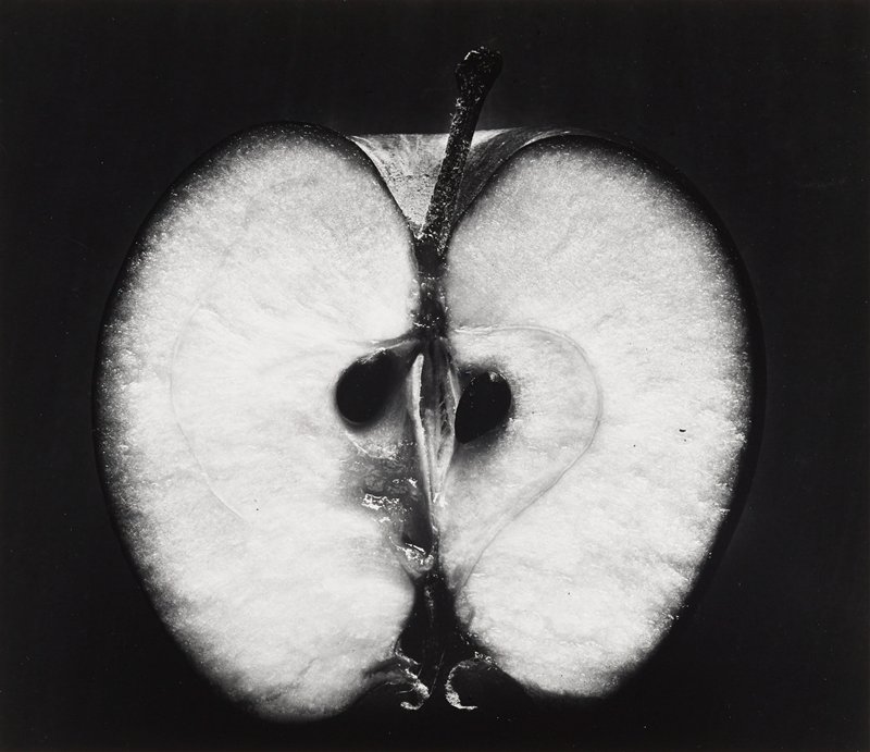 Half an Apple, Wynn Bullock, 1953