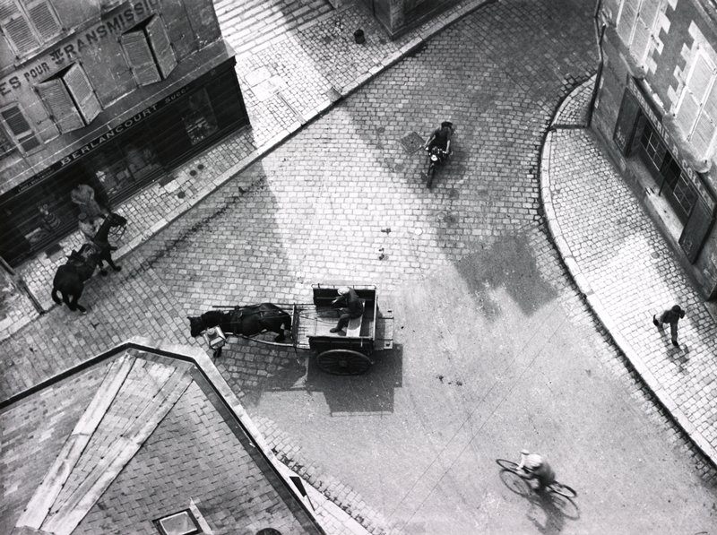 Carrefour, Blois, André Kertész, 1930