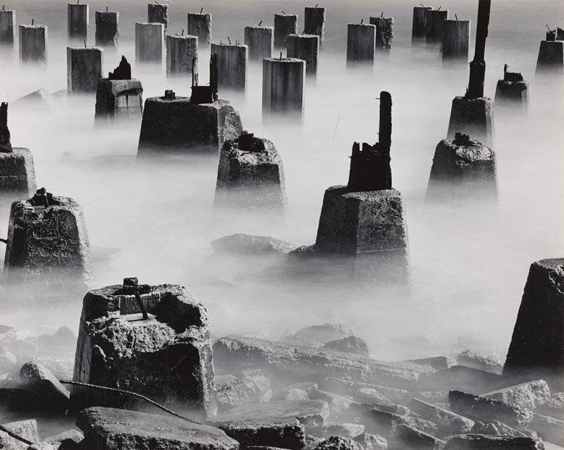 The Pilings, Wynn Bullock, 1958