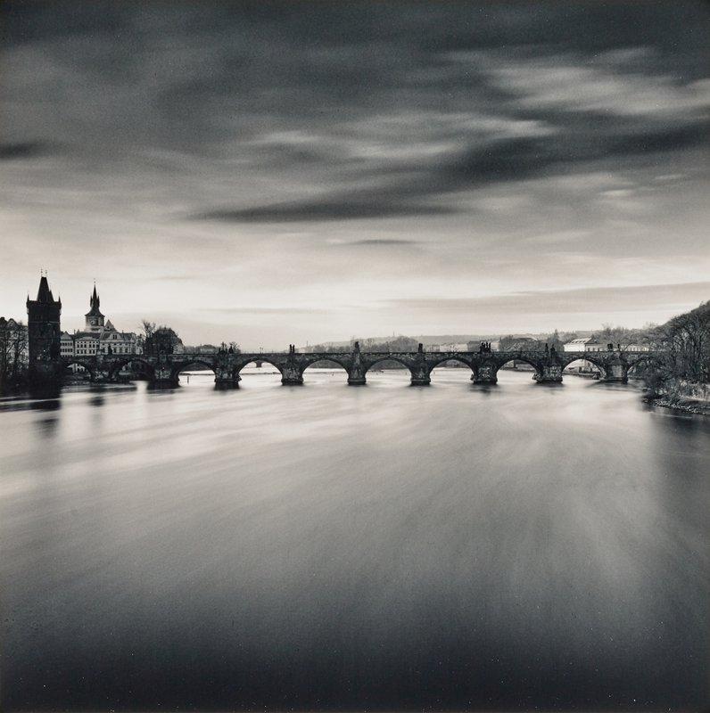 Charles Bridge, Study 6, Prague, Czechosolvakia, Michael Kenna, 1990 (printed 1991)