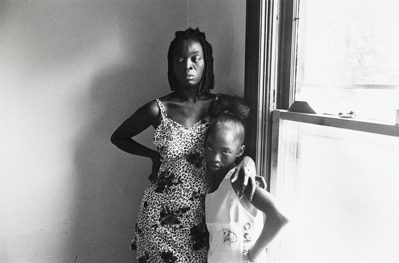 Mother and Daughter, Frogtown, Wing Young Huie, 1994