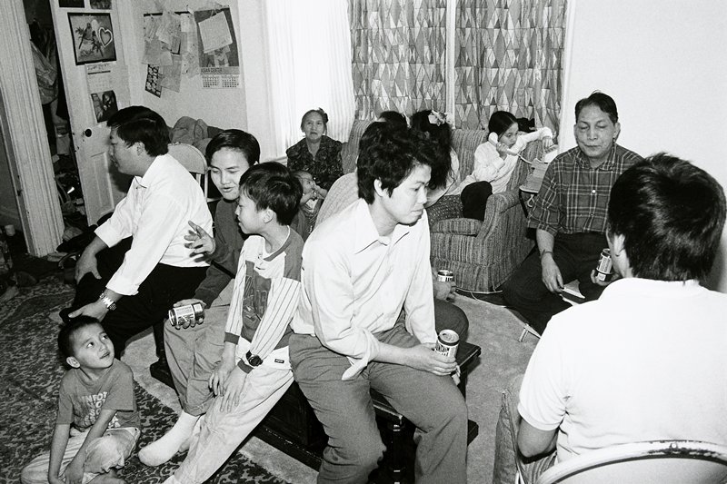 Hmong Celebration, Frogtown, Wing Young Huie, 1994