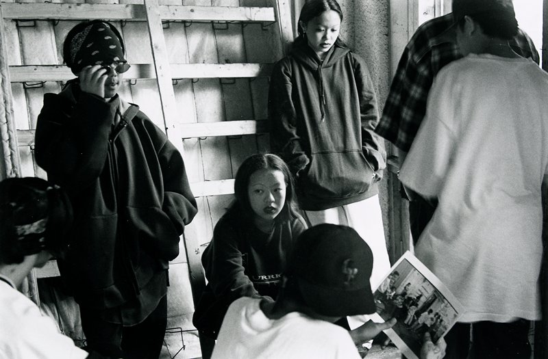 Teenagers, Frogtown, Wing Young Huie, 1994