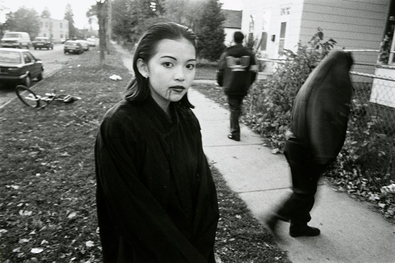 Halloween, Frogtown, Wing Young Huie, 1994