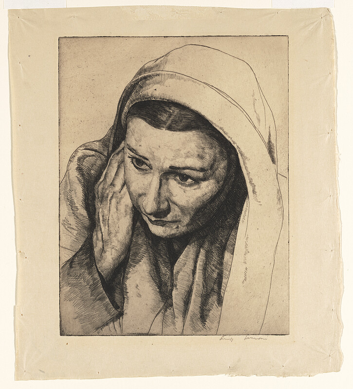 Judith Anderson, Luigi Lucioni, 1940