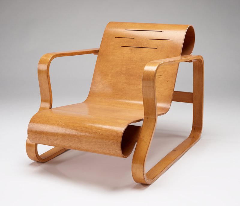Paimio lounge chair, model no. 41 by Designer: Alvar Aalto