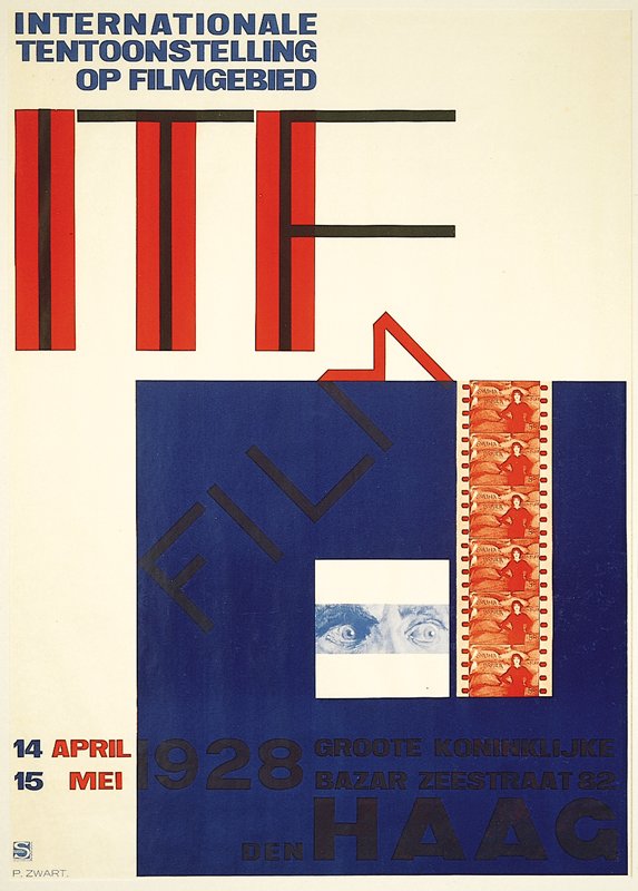 ITF: Internationale Tentoonstelling op Filmgebied, Piet (Pieter) Zwart, 1928