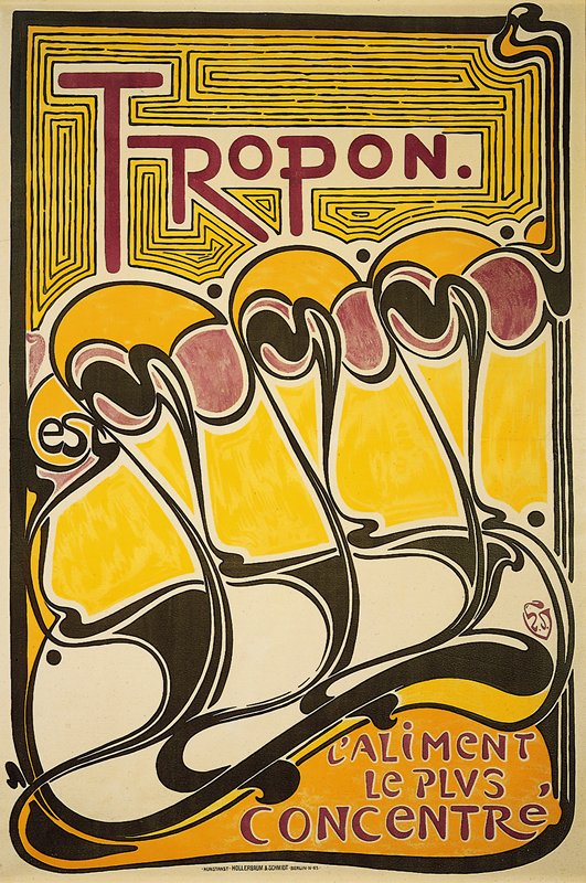 Tropon, Henry van de Velde, 1898