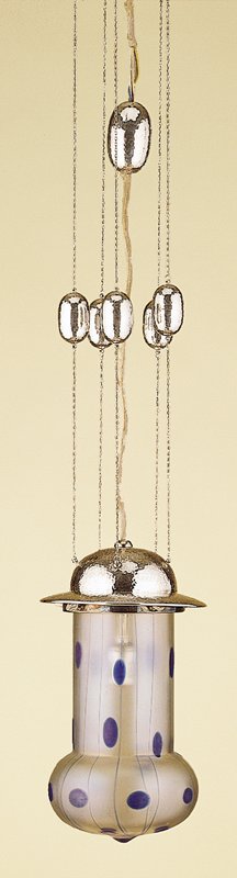Chandelier by Designer: Attributed to Koloman Moser