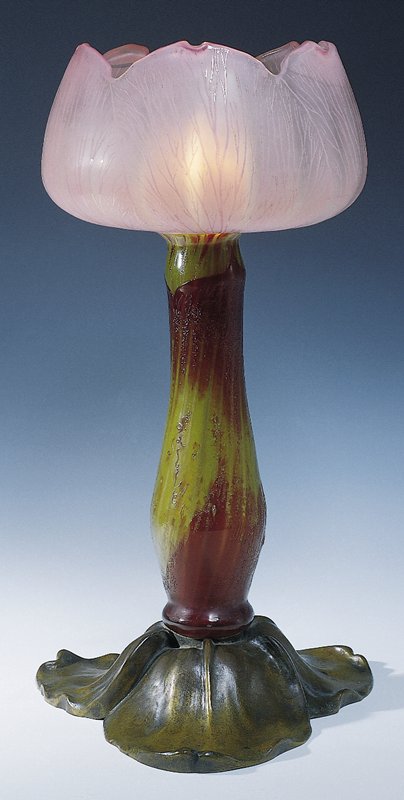 Corolla lamp by Designer: Émile Gallé