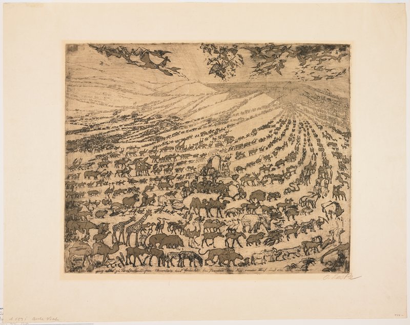 Noah's Ark, Oskar Laske, 1912